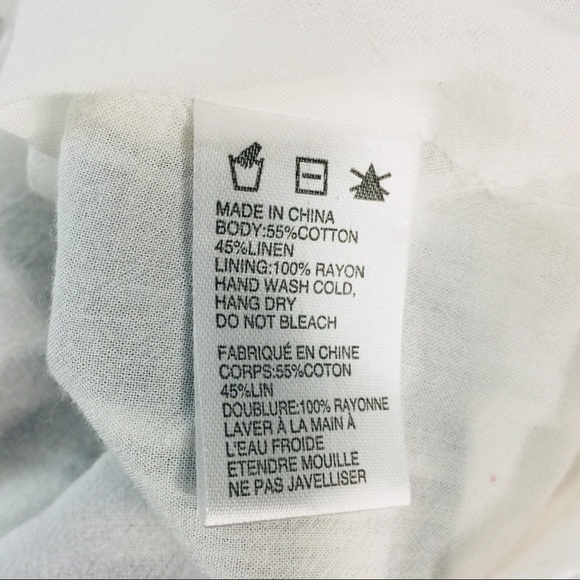 Paper Crane linen striped v-neck shift dress - Picture 6 of 7